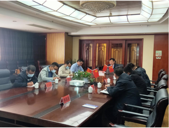 兖州中材党委委员、副总经理颜景祥到河南片区党支部讲授专题党课